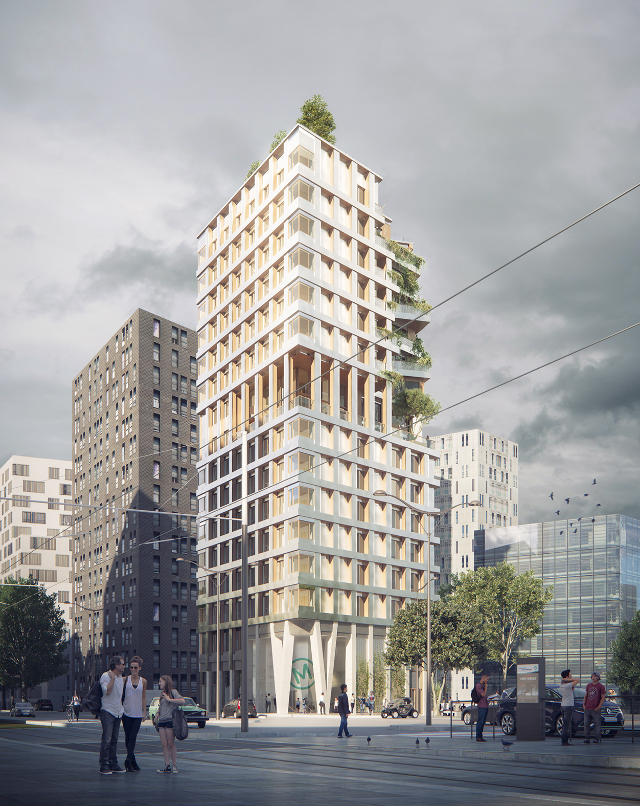 Commune tower - Vincent Lavergne